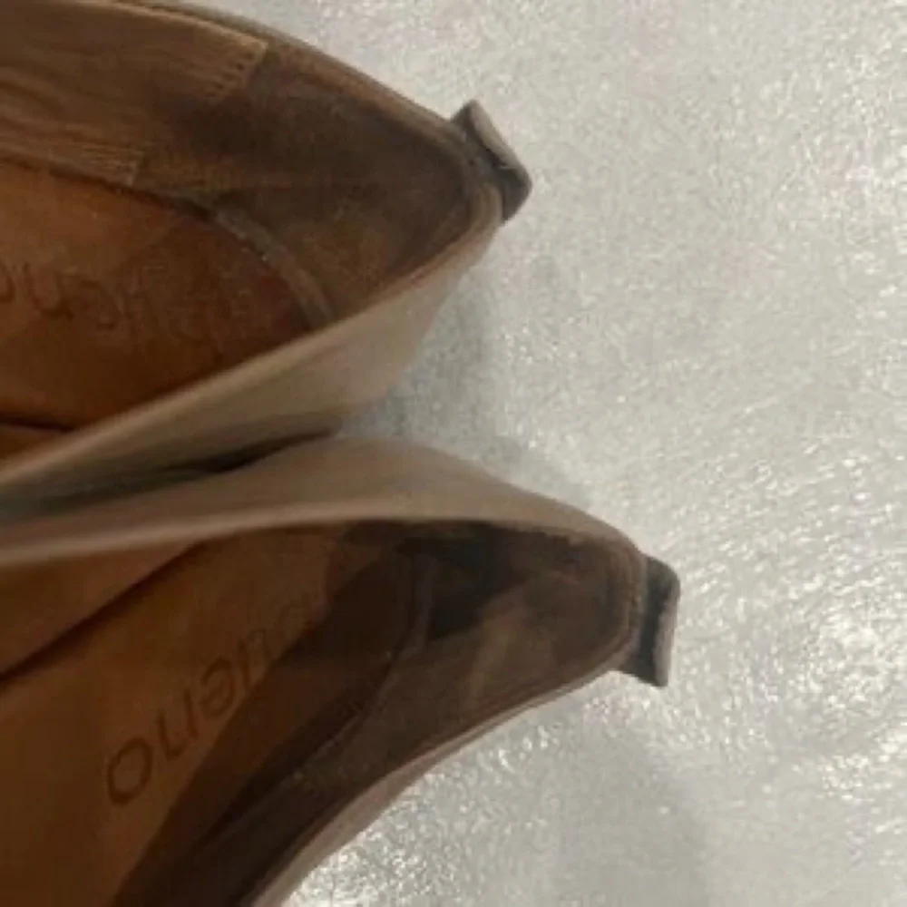 Bueno Metallic Taupe Slip-On Loafers